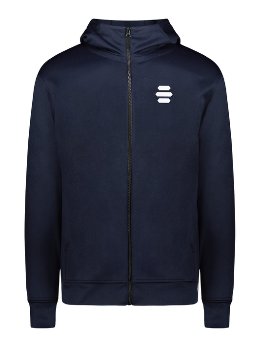 LERZ FULL ZIP HOODIE ACTIVE NAVY BLUE
