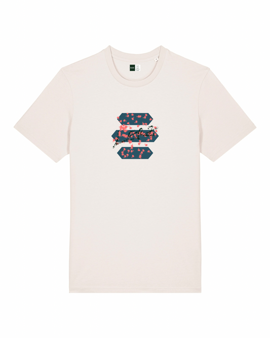 T-SHIRT LERZ PAINTER CREAM