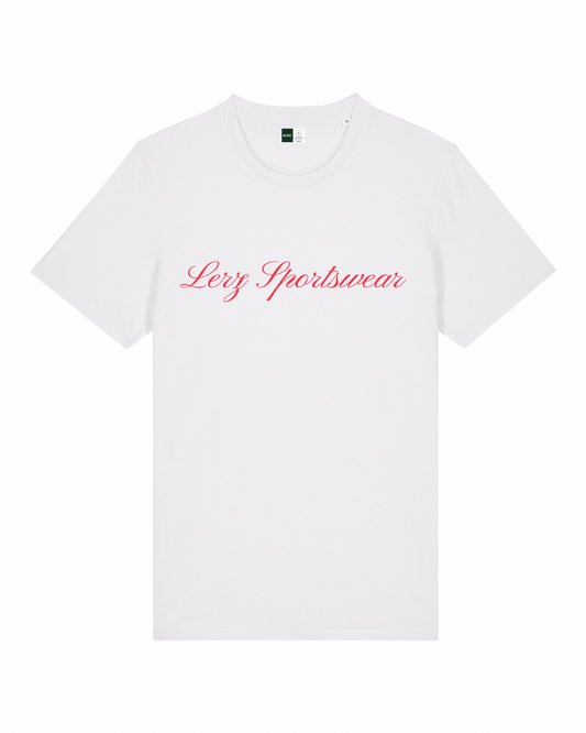 T-SHIRT LERZ SPORTSWEAR LOGO CORAL