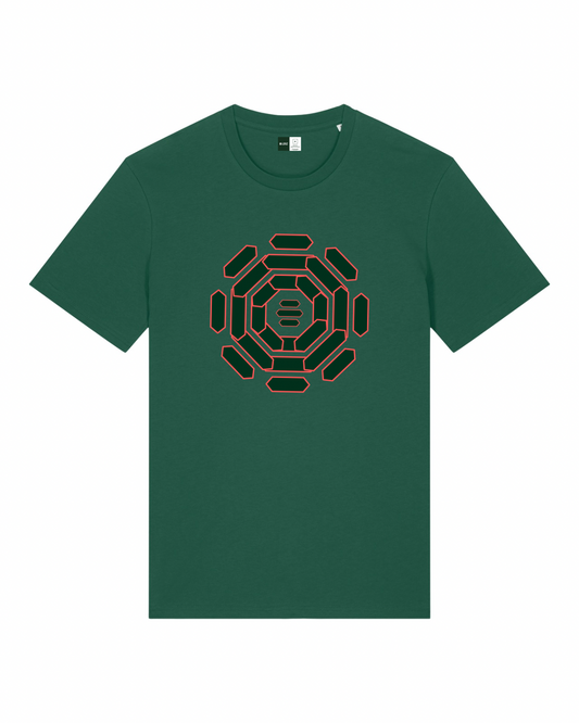 T-SHIRT LERZ LOGO TURTLE GREEN