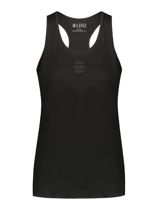 LERZ BLACK ACTIVE TANK TOP 