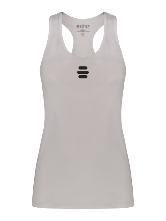 LERZ WHITE ACTIVE TANK TOP 