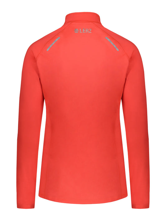 LERZ TECH 1/4 ZIP CORAL W