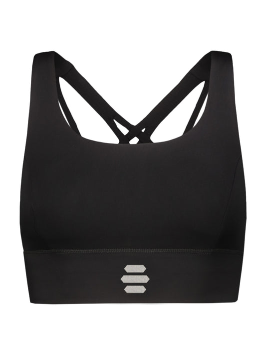 LERZ REGGISENO SPORTIVO COMFORT INTRECCIATO NERO