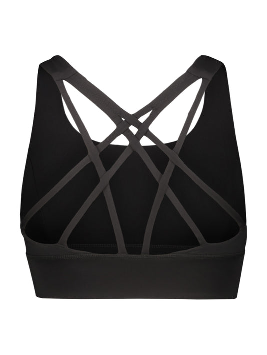 LERZ REGGISENO SPORTIVO COMFORT INTRECCIATO NERO