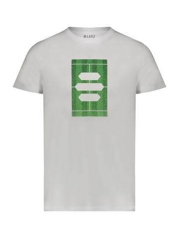 LERZ TENNIS COURT WHITE T-SHIRT 