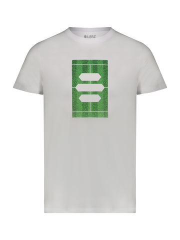 LERZ T-SHIRT TENNIS COURT WHITE