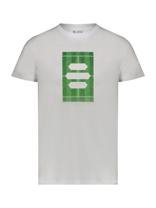 LERZ T-SHIRT TENNIS COURT WHITE