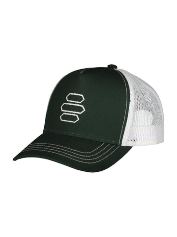 LERZ LIFESTYLE HAT BIANCO E VERDE