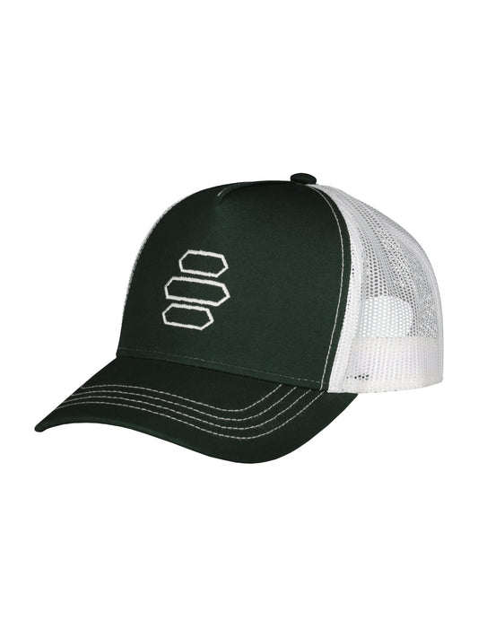 LERZ LIFESTYLE HAT WHITE AND GREEN
