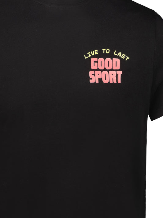 LERZ T-SHIRT GOOD SPORT NERA