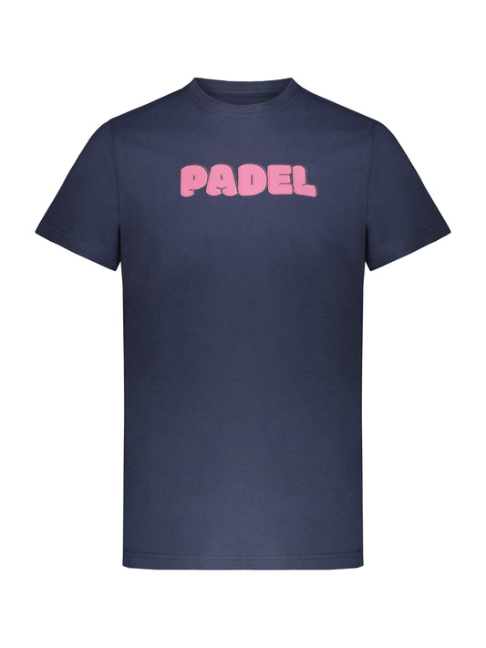 LERZ T-SHIRT PADEL BUBBLE BLU DENIM