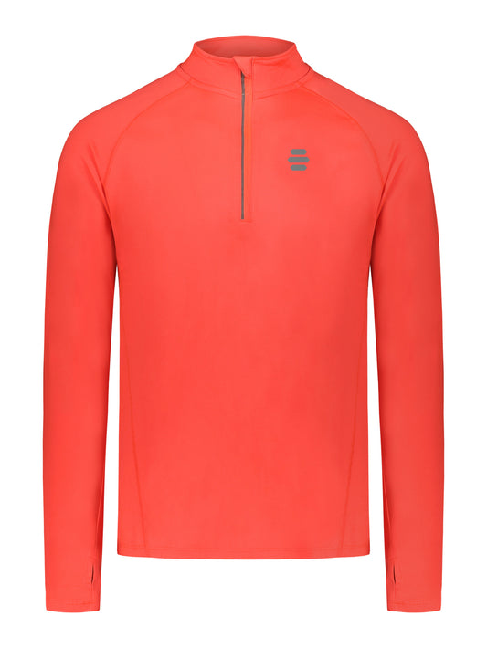 LERZ TECH 1/4 ZIP CORAL