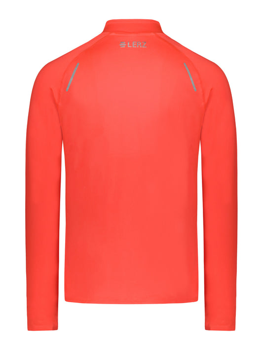 LERZ TECH 1/4 ZIP CORAL