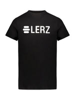 LERZ BLACK LOGO T-SHIRT 