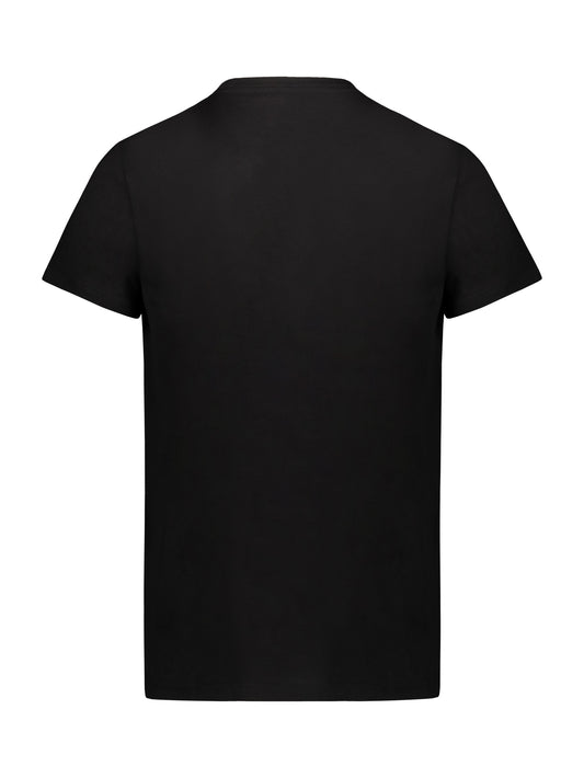 LERZ BLACK LOGO T-SHIRT 