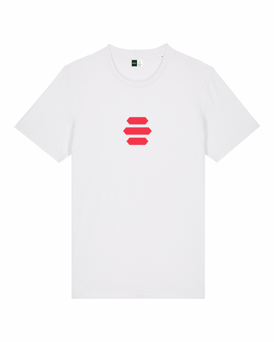 T-SHIRT LERZ LOGO CHEST CORAL