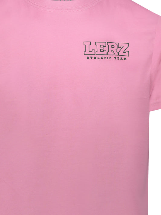 LERZ T-SHIRT ATHLETIC TEAM ROSA