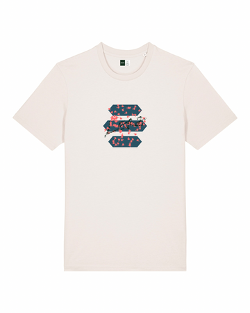 T-SHIRT LERZ PAINTER CREAM
