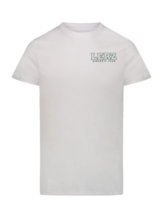 LERZ WHITE ATHLETIC TEAM T-SHIRT 