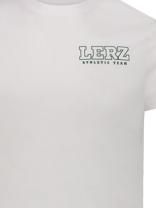 LERZ WHITE ATHLETIC TEAM T-SHIRT 