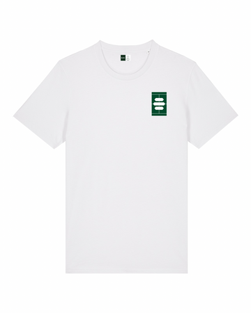 T-SHIRT LERZ LOGO COURT TOGETHER LIVE TO LAST WHITE