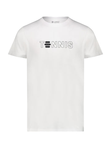 LERZ T-SHIRT "TENNIS" BIANCA