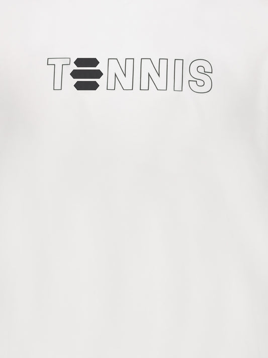 LERZ T-SHIRT "TENNIS" BIANCA